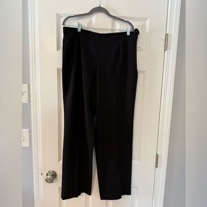 Coldwater Creek | Black Side Zip Pants | Size 16